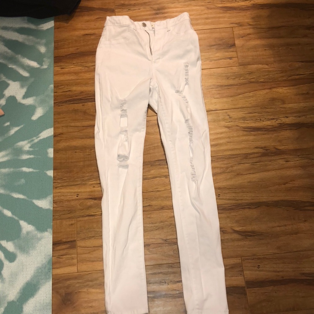 AP Blue by Aphrodite Jeans (white jeans)